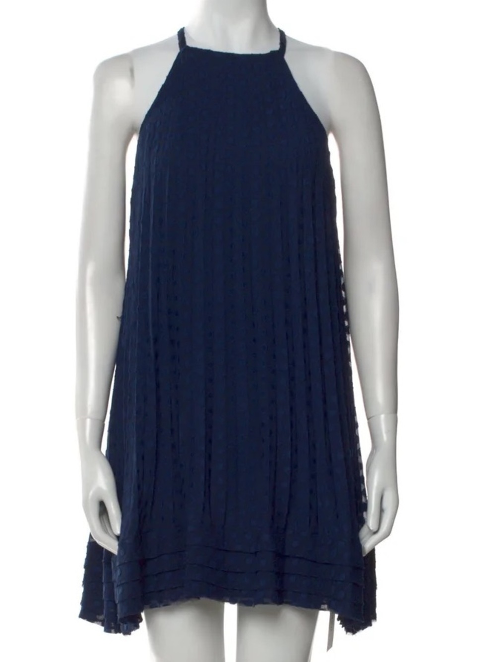 RAMY BROOK Women’s Navy Halter Swing Dress